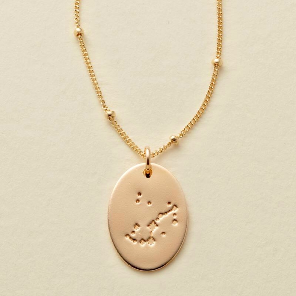 Scorpio Constellation Zodiac Astrology Necklace